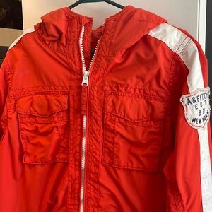 Orange A&F jacket